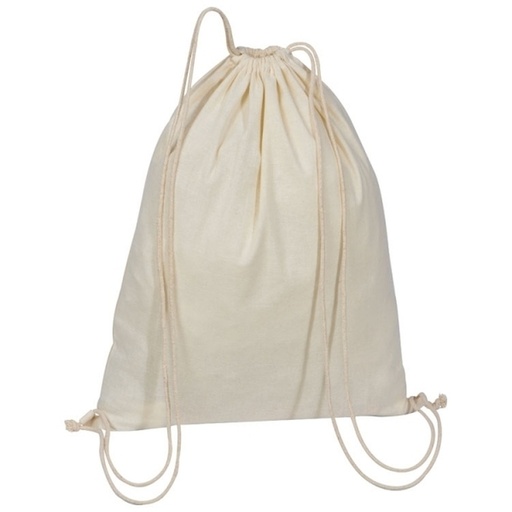 Worek sportowy bawełniany 140g/m2 SUVA 3466 - Biały