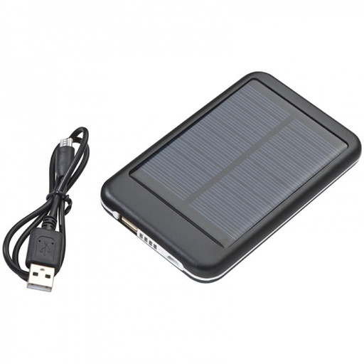Power bank solarny 4000 mAh PHILADELPHIA 3559 - Czarny