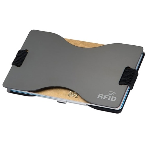 Etui na karty z ochroną RFID GLADSTONE 0417 - Czarne