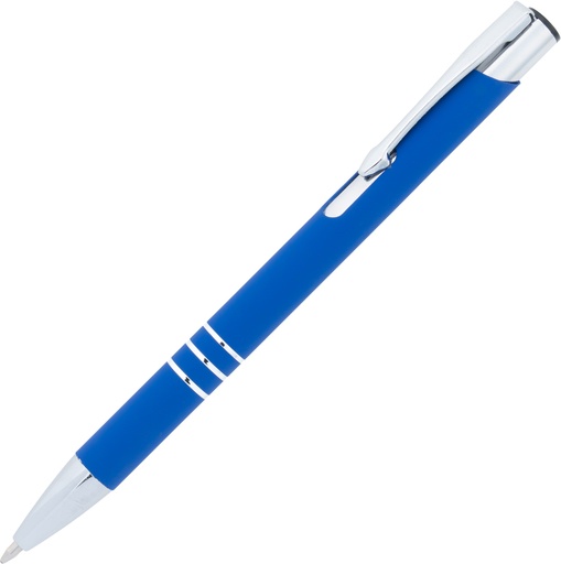 Długopis metalowy soft touch NEW JERSEY 0555 - Niebieski