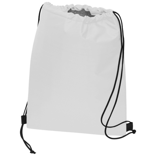 Worek sportowy termiczny 2w1 210D ORIA 0649 - Biały