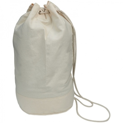 Worek sportowy bawełniany 180 g/m2 KALKUTTA 0661 - Biały