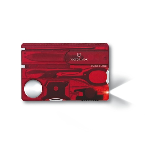 SwissCard Lite Victorinox 073 - Czerwony