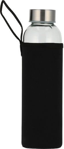 Butelka szklana KLAGENFURT 500 ml 0842 - Czarna