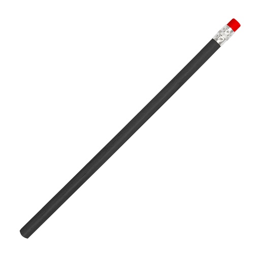 Ołówek z gumką HICKORY 0393 - Czarny