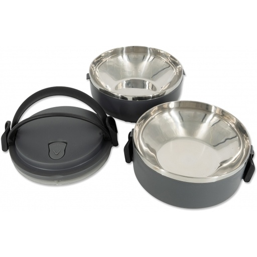 Lunch box HOME 0931 - Ciemnoszary