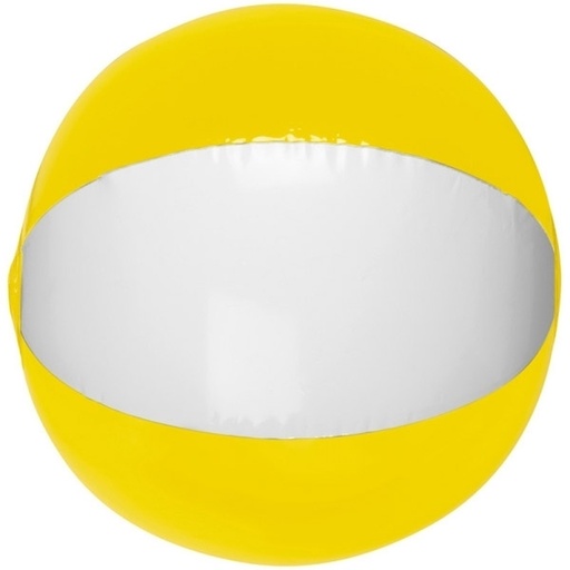 Piłka plażowa Ø 26cm MONTEPULCIANO 0914 - Żółta