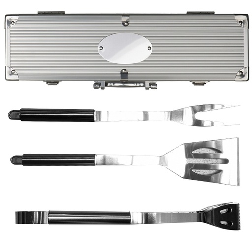 Zestaw do grilla OVAL PLATE 0648 - Szary