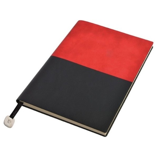 Notatnik A5 w kropki REPORTER Pierre Cardin B400050 - Czerwony