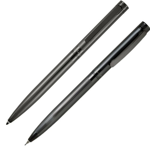 Zestaw piśmienny długopis i ołówek RENEE Pierre Cardin B040090 - Ciemnoszary