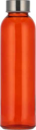 Butelka szklana INDIANAPOLIS 500 ml 1394 - Pomarańczowa