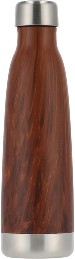 Butelka stalowa TAMPA 500 ml 1582 - Brązowa