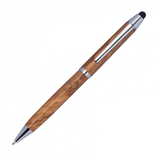 Długopis drewniany touch pen ERFURT 1497 - Beżowy