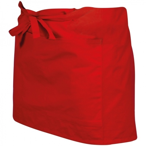 Fartuch kelnerski KOLDBY 160g/m² 1381 - Czerwony
