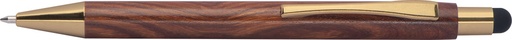 Długopis drewniany touch pen BILZEN 2192 - Brązowy