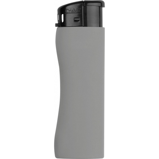 Zapalniczka soft touch MOUSCRON 3777 - Szara