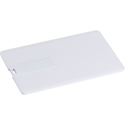 Pendrive plastikowy karta 8GB 2.0 SLOUGH 0336 - Biały