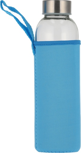 Butelka szklana KLAGENFURT 500 ml 0842 - Jasnoniebieska