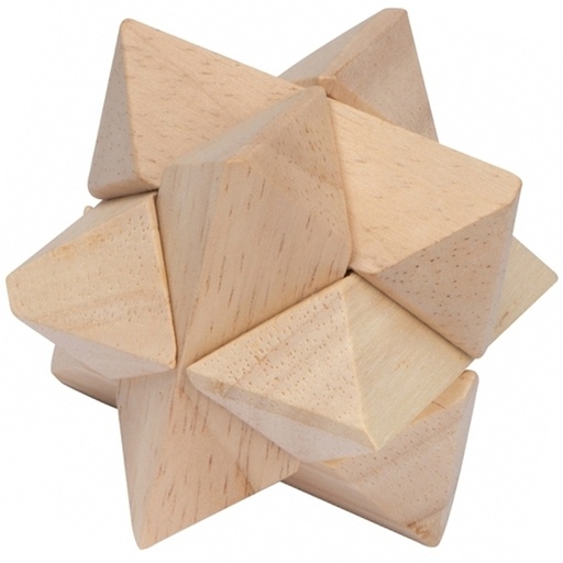 Puzzle drewniane TOULOUSE 2676 - Beżowe