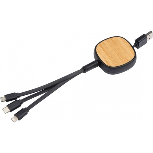 Kabel 3w1 STRASBOURG 3675 - Czarny