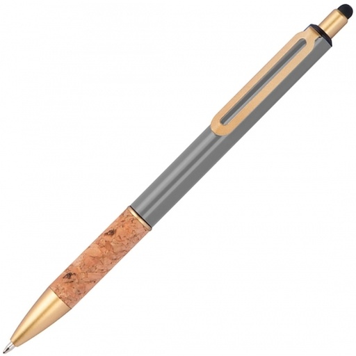 Długopis metalowy touch pen CAPRI 3690 - Szary