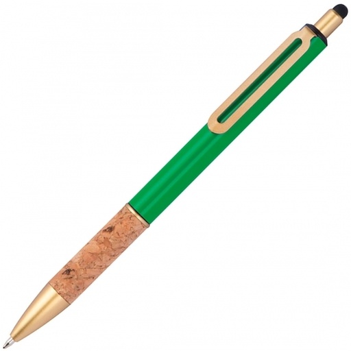 Długopis metalowy touch pen CAPRI 3690 - Zielony