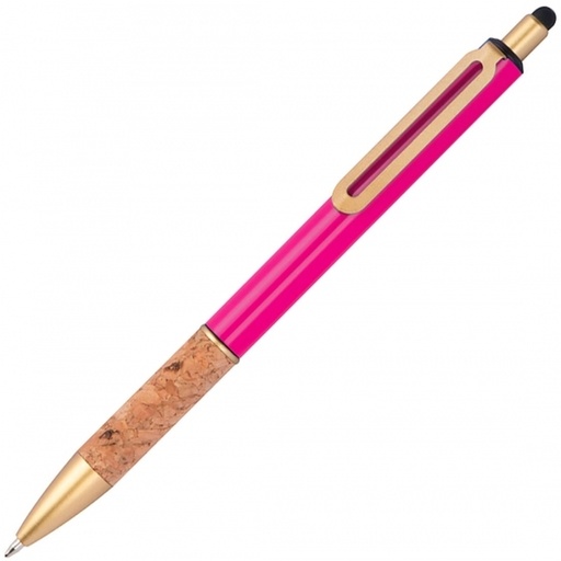 Długopis metalowy touch pen CAPRI 3690 - Różowy