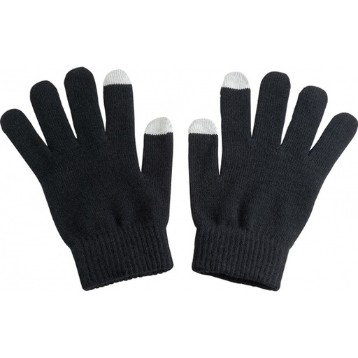 Rękawiczki do smartfona CARY 8765 - Czarne