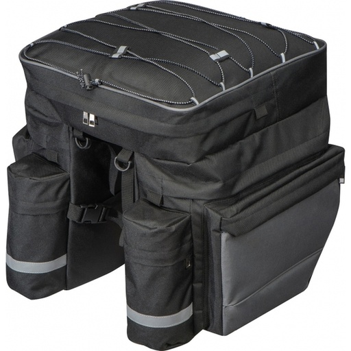 Torba rowerowa PLYMOUTH 2683 - Czarna