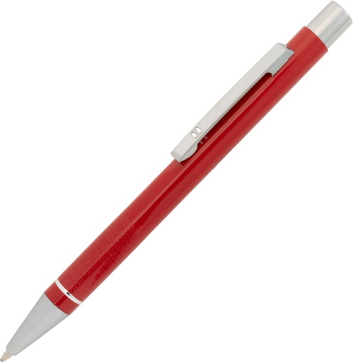 Długopis metalowy półżelowy ALMEIRA 3741 - Czerwony