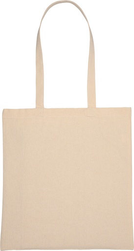 Torba z bawełny organicznej z długimi uszami 220 g/m2 HONG KONG 3219 - Beżowa