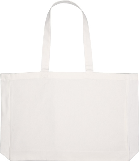 Torba z bawełny organicznej z długimi uszami 270 g/m2 BARI 3229 - Biała