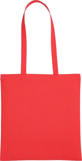 Torba z bawełny organicznej z długimi uszami 180 g/m2 BRANSLEY 3706 - Czerwona