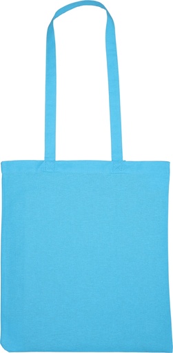 Torba z bawełny organicznej z długimi uszami 180 g/m2 BRANSLEY 3706 - Turkusowa