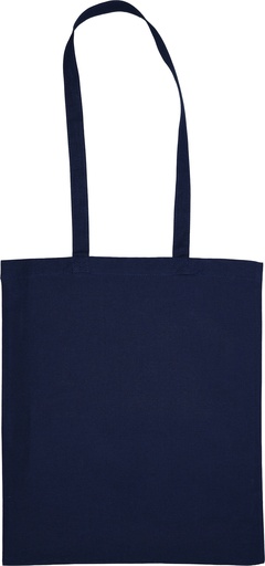 Torba z bawełny organicznej z długimi uszami 180 g/m2 BRANSLEY 3706 - Granatowa