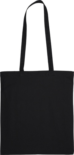 Torba z bawełny organicznej z długimi uszami 180 g/m2 BRANSLEY 3706 - Czarna