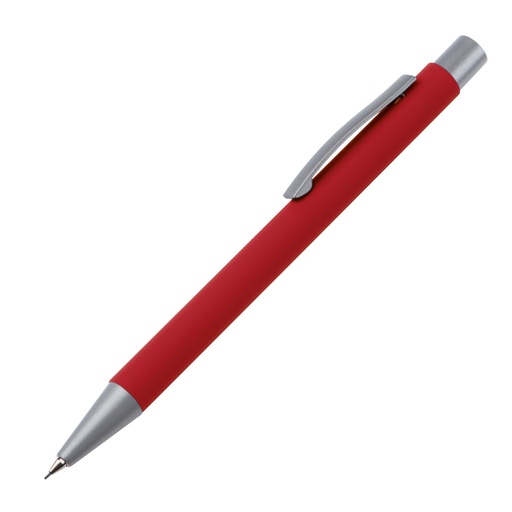 Ołówek automatyczny soft touch ANCONA 3869 - Czerwony