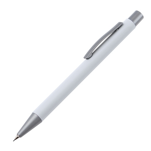 Ołówek automatyczny soft touch ANCONA 3869 - Biały