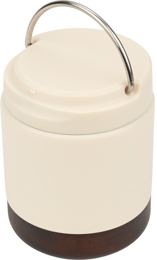 Lunch box termiczny stalowy z recyklingu PORTO CERVO MoLu 400 ml 3983 - Biały