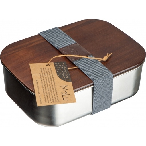 Lunch box ze stalowy z recyklingu PUERTO BANUS MoLu 1000 ml 3984 - Szary
