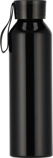 Butelka z aluminium z recyklingu CORK 600 ml 4247 - Czarna