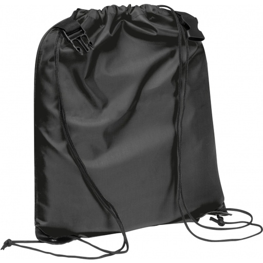 Worek sportowy rPET MONTEVIDEO 4326 - Czarny