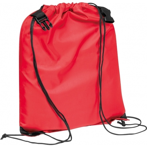 Worek sportowy rPET MONTEVIDEO 4326 - Czerwony
