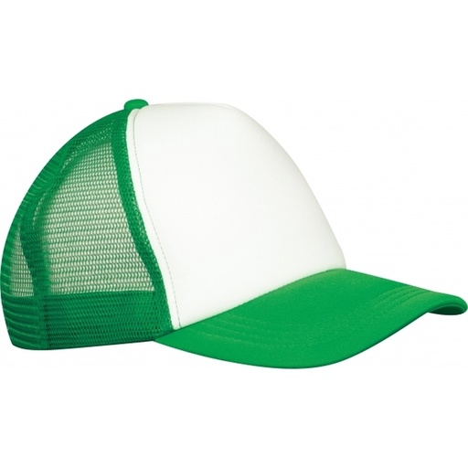 Czapka z daszkiem 5 paneli EGMOND 4258 - Zielona