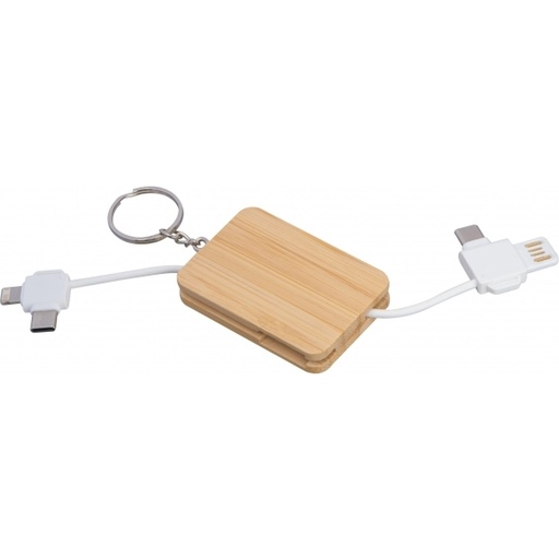 Kabel do ładowania brelok BELLEVUE 4239 - Beżowy