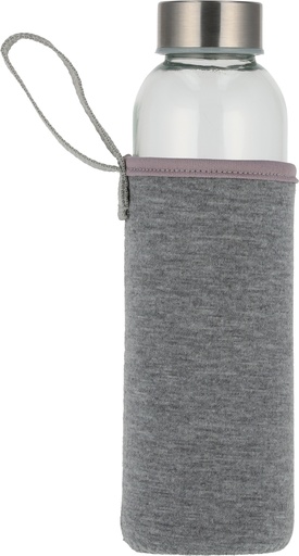Butelka szklana KLAGENFURT 500 ml 0842 - Ciemnoszara