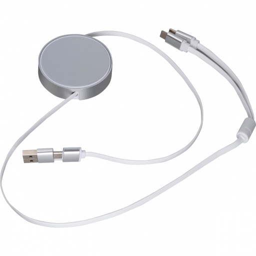 Kabel do ładowania OSTEND 4513 - Szary
