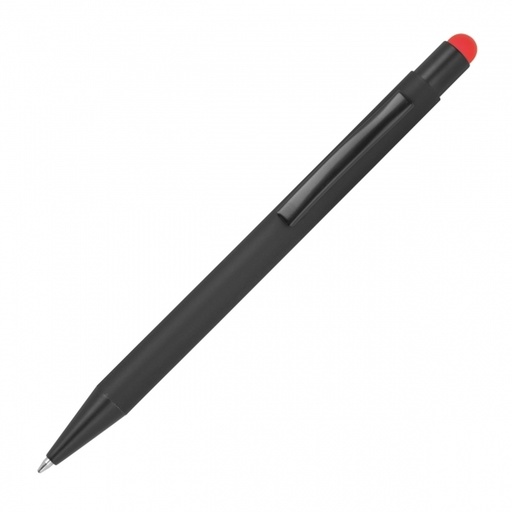 Długopis metalowy touch pen soft touch OHARA 4624 - Czerwony