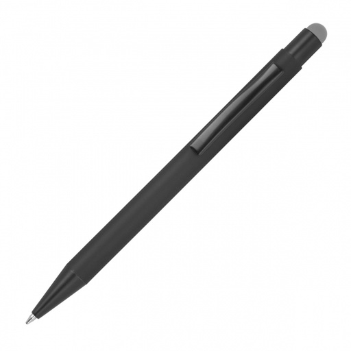 Długopis metalowy touch pen soft touch OHARA 4624 - Szary