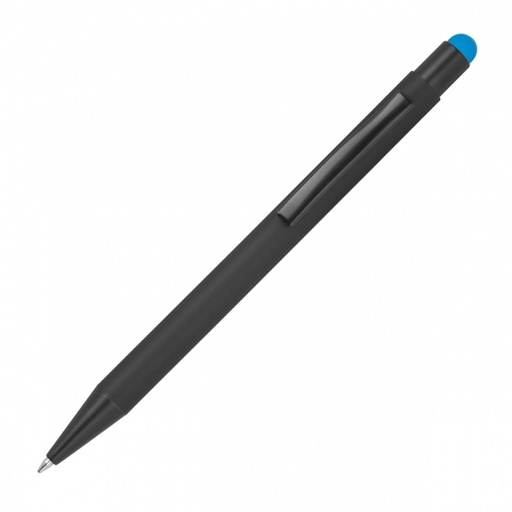 Długopis metalowy touch pen soft touch OHARA 4624 - Jasnoniebieski